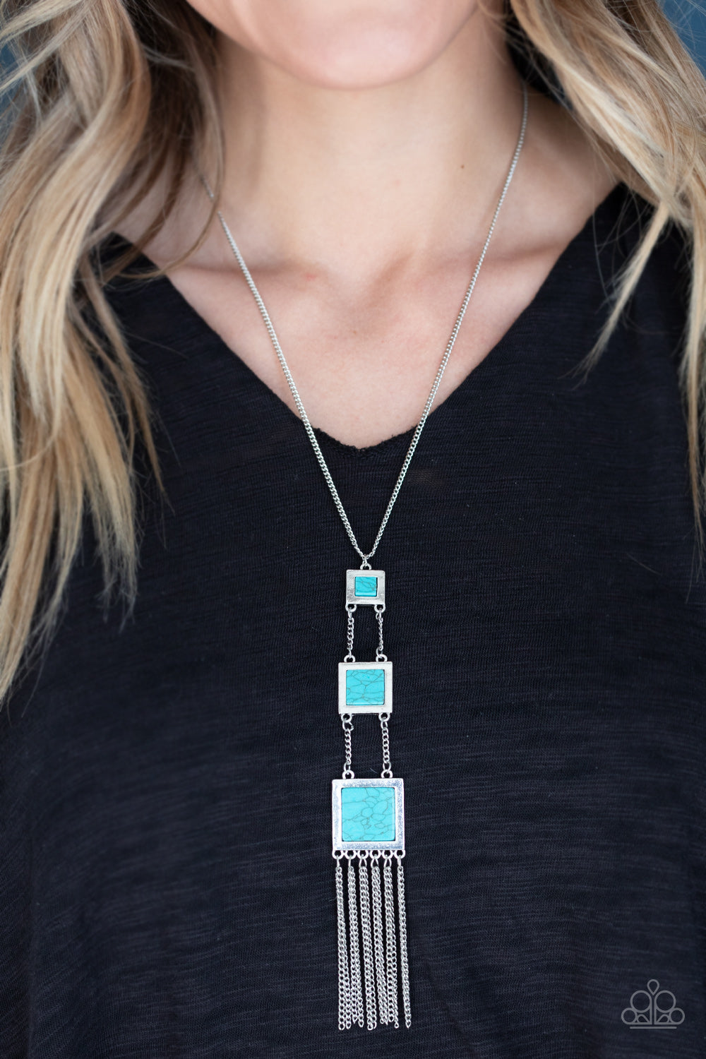 Paparazzi Necklaces - This Land Is Your Land - Blue