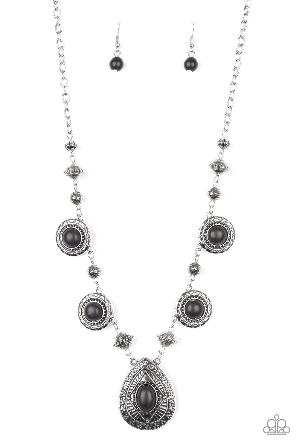 Paparazzi Necklaces - Mayan Magic - Black