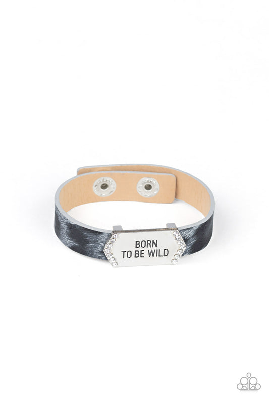 Paparazzi Urban Collection - Born To Be Wild - Silver