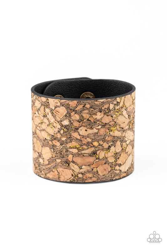 Paparazzi Urban Collection - Cork Congo - Brass