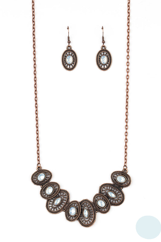 Paparazzi Necklaces - Trinket Trove - Copper