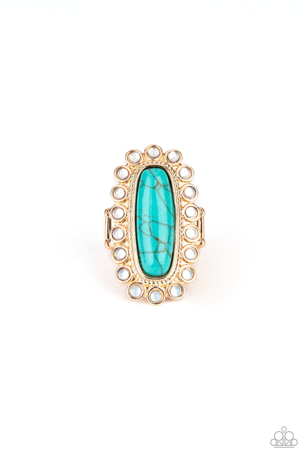 Paparazzi Rings - Mystic Oasis - Gold