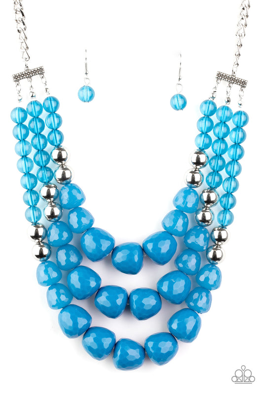 Paparazzi Necklaces - Forbidden Fruit - Blue