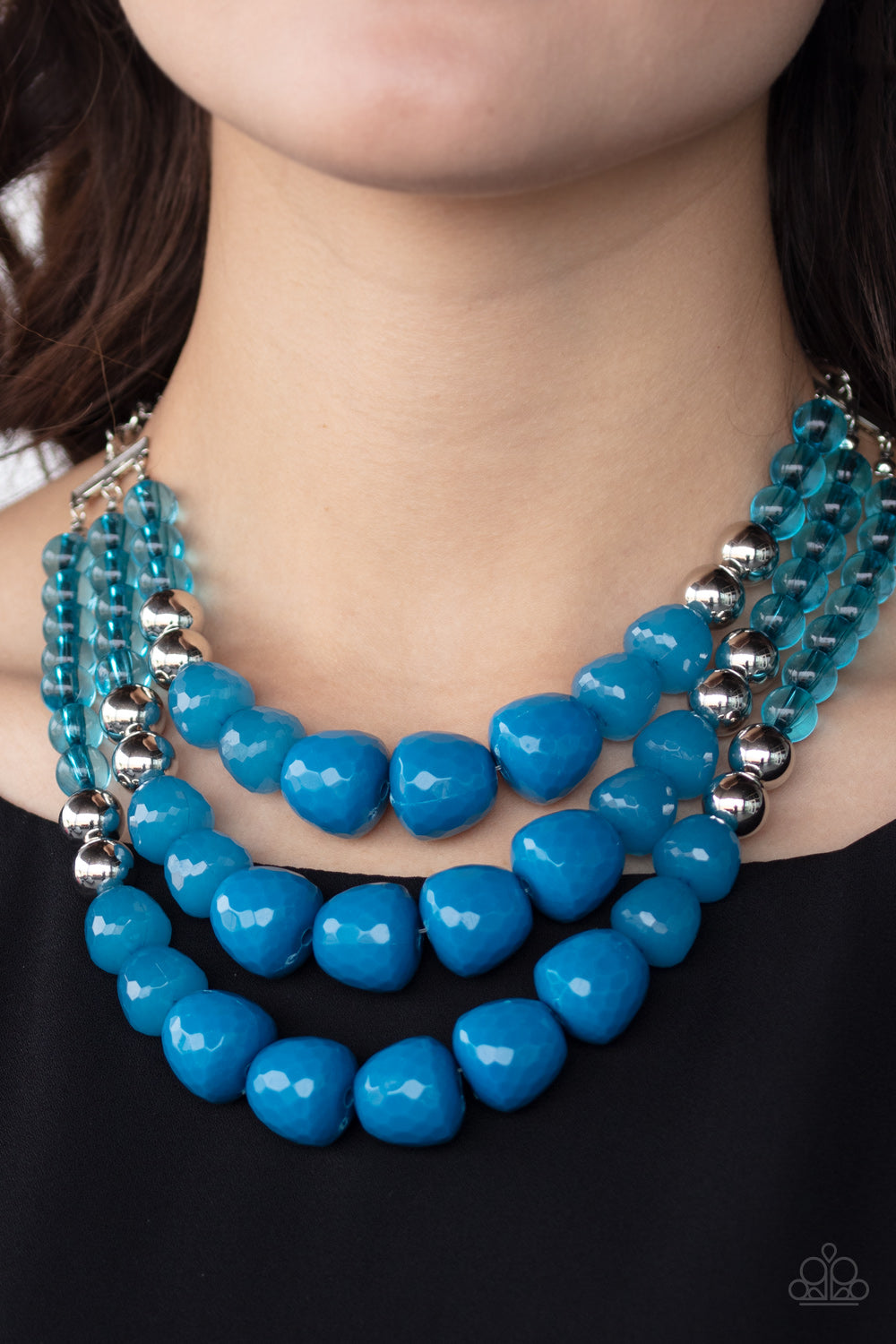 Paparazzi Necklaces - Forbidden Fruit - Blue