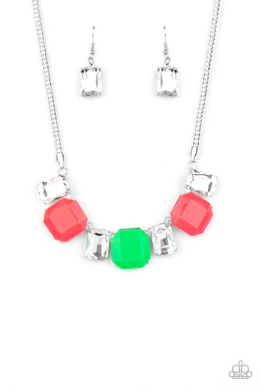 Paparazzi Necklaces - Royal Crest - Pink
