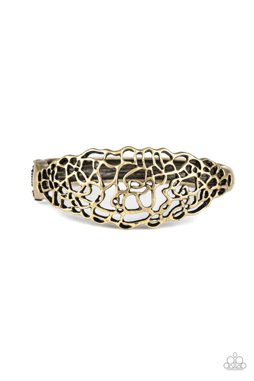 Paparazzi Bracelets - Airy Asymmetry - Brass