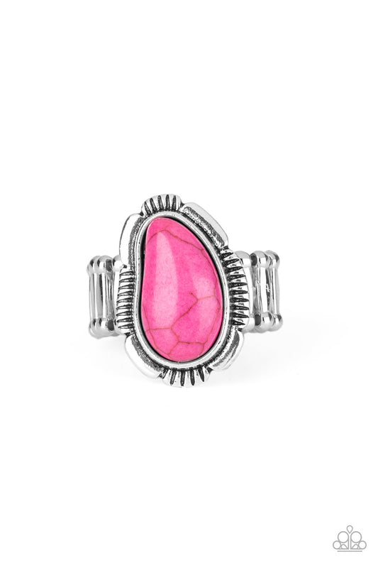 Paparazzi Rings - Mineral Mood - Pink