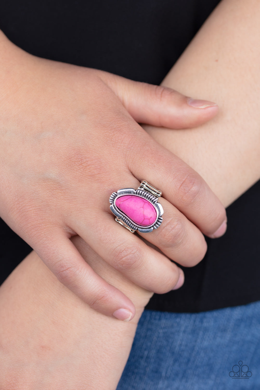 Paparazzi Rings - Mineral Mood - Pink