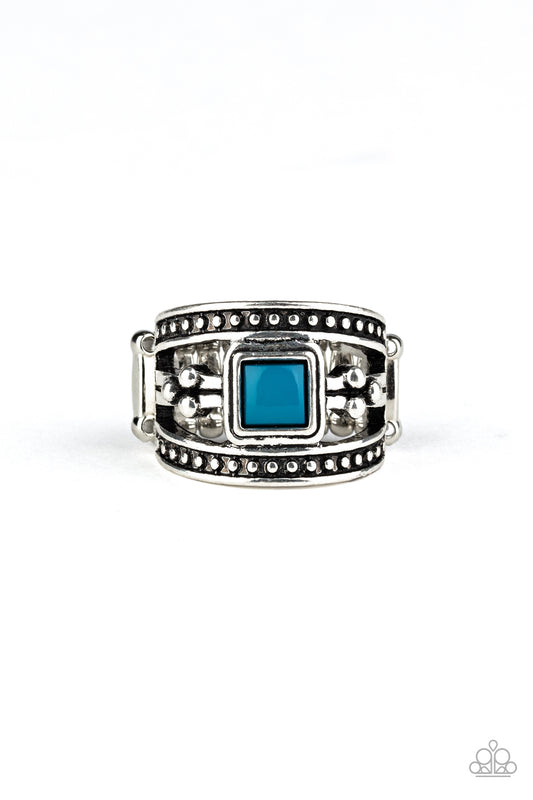 Paparazzi Rings - Vivid View - Blue