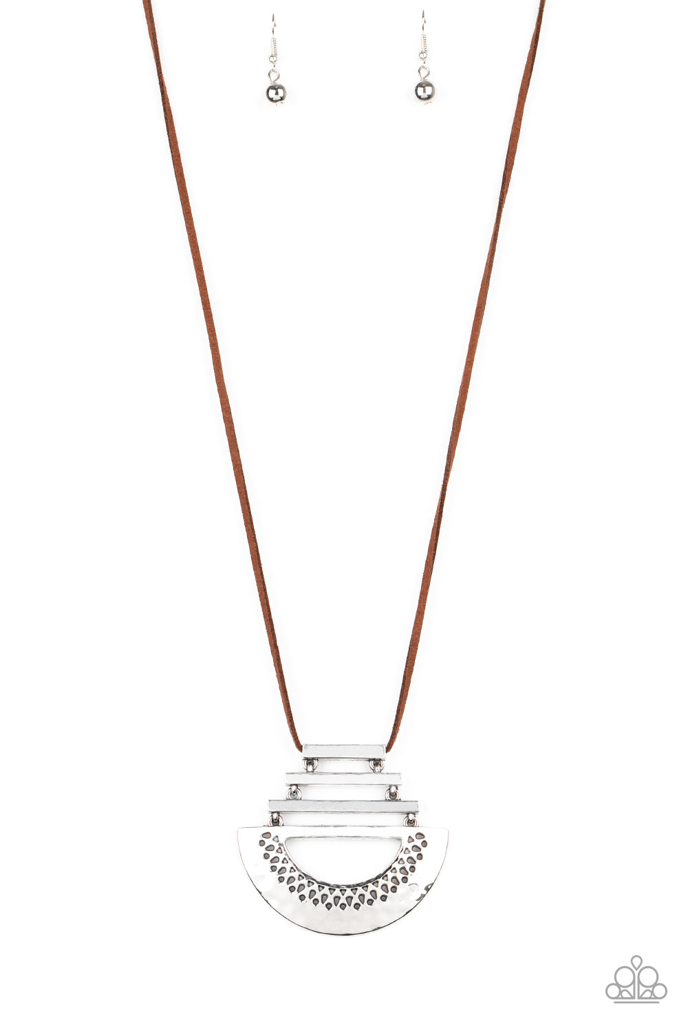 Paparazzi Necklaces - Rise and Shrine - Brown