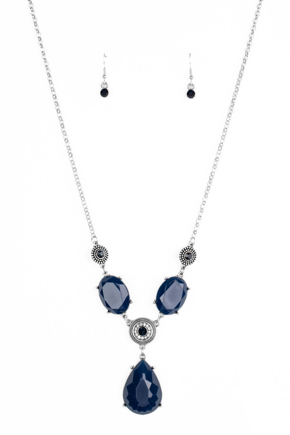 Paparazzi Necklaces - Heirloom Hideaway - Blue