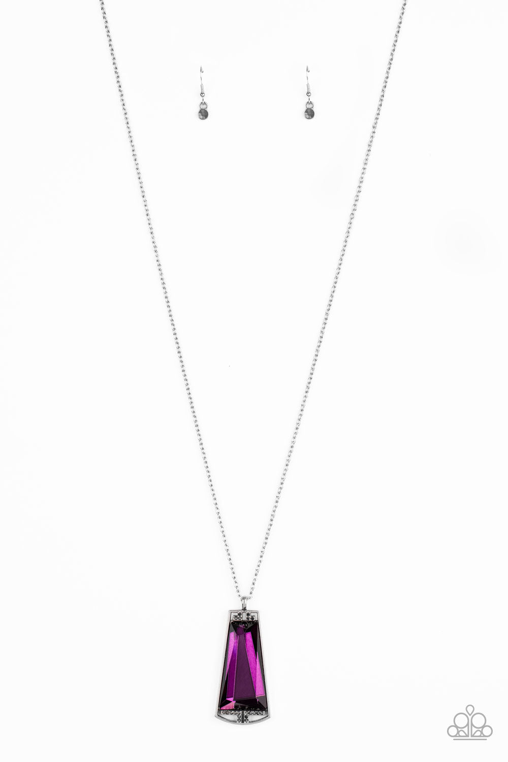 Paparazzi Necklaces - Empire State Elegance - Purple
