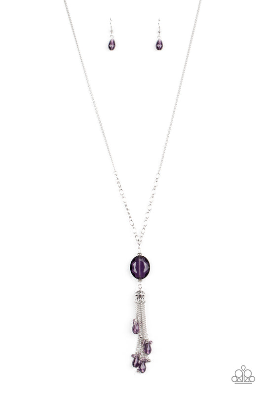 Paparazzi Necklaces - Fringe Flavor - Purple