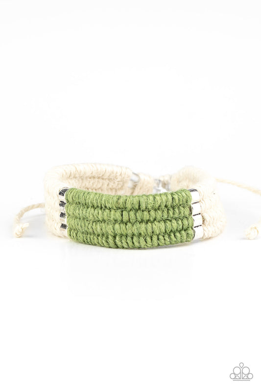 Paparazzi Urban Collection - Hot Cross Bungee - Green