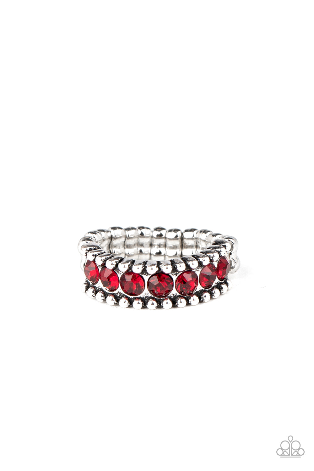 Paparazzi Rings - Crank It Up - Red