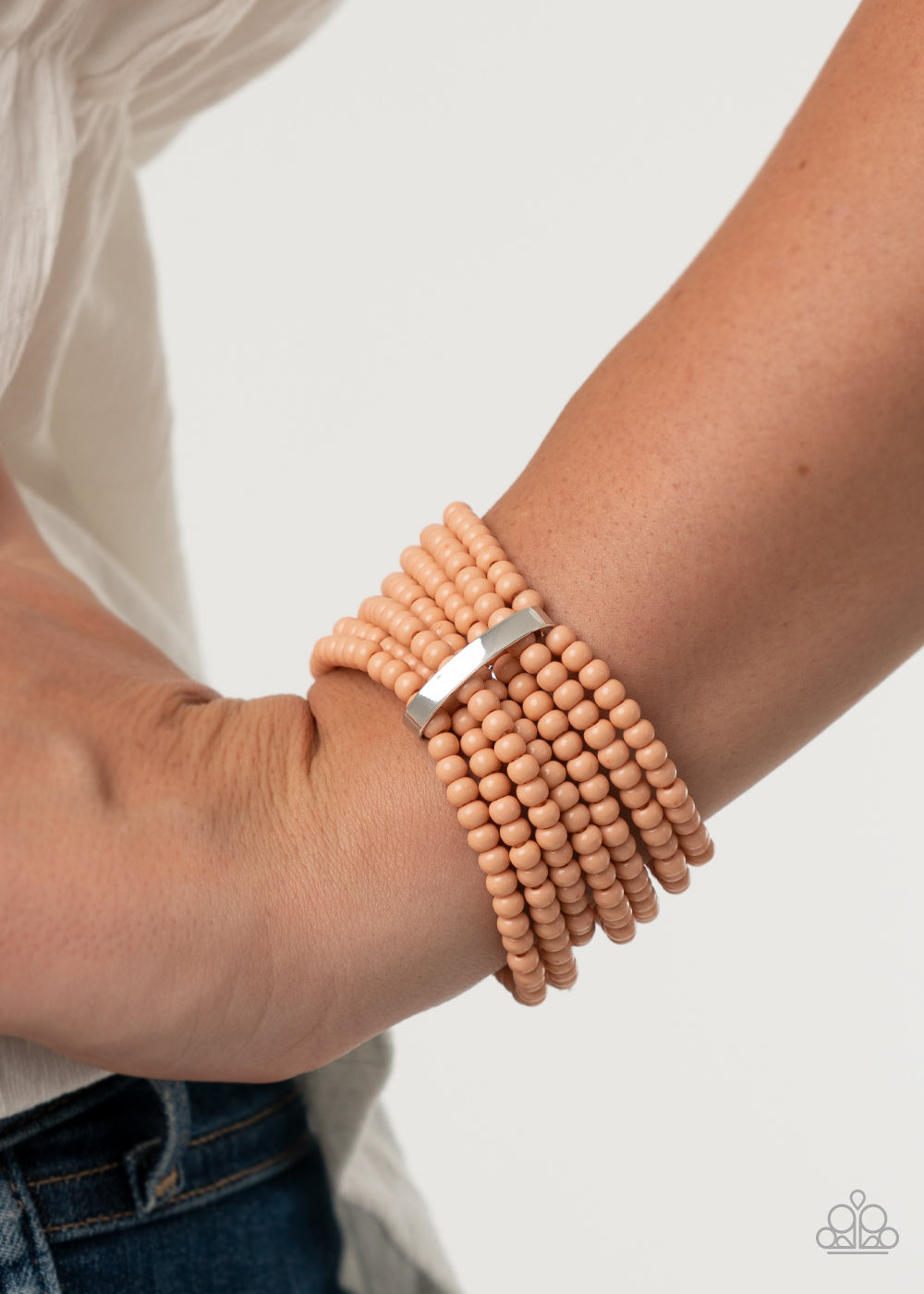 Paparazzi Bracelets - Thank Me Layer - Orange