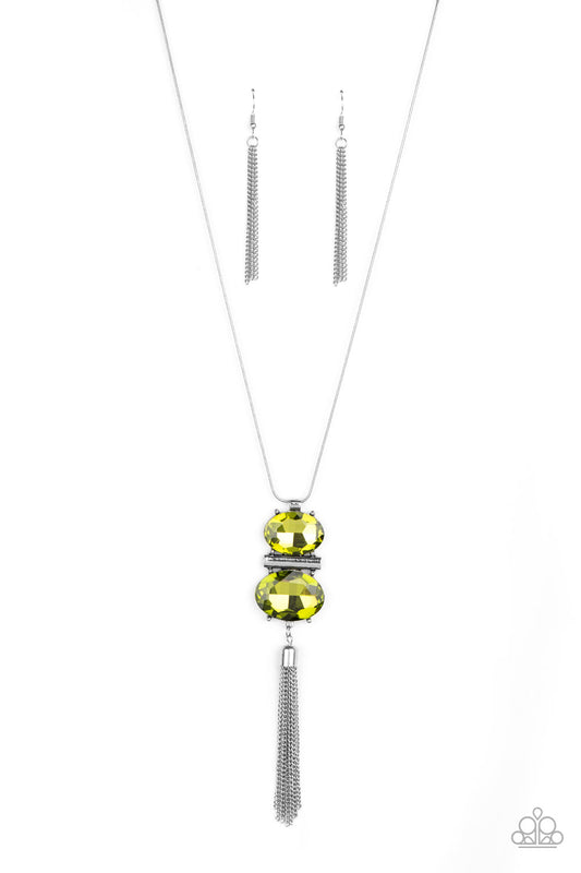 Paparazzi Necklaces - Runway Rival - Green