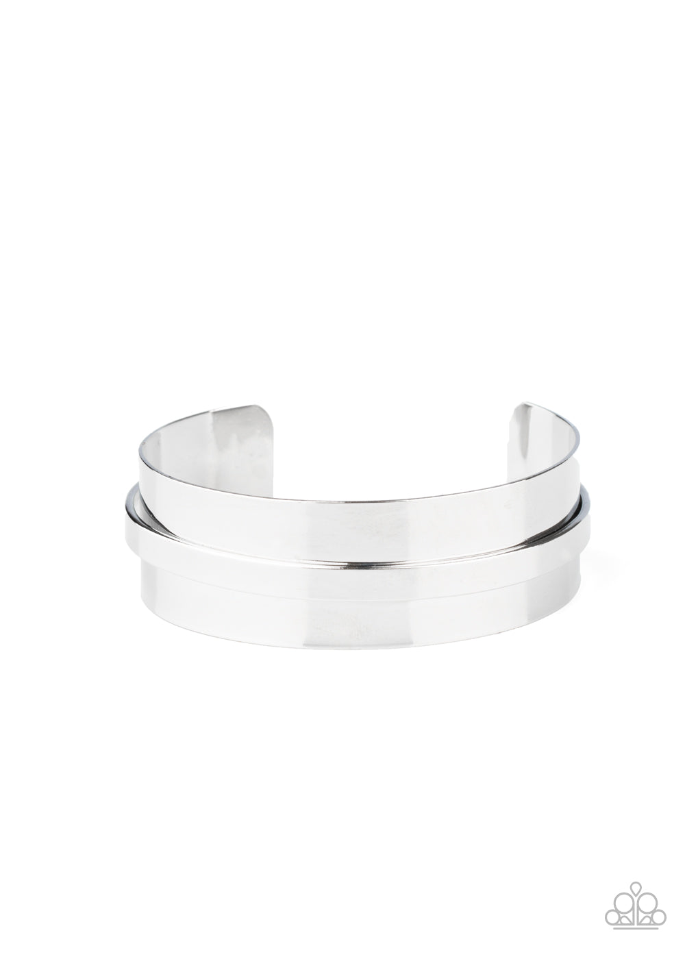 Paparazzi Bracelets - A HAUTE Number - Silver