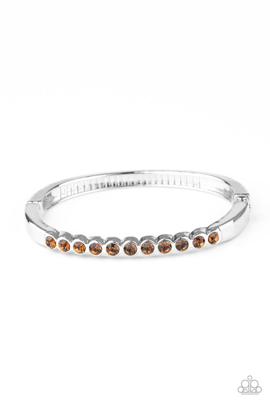 Paparazzi Bracelets - Stellar Beam - Brown