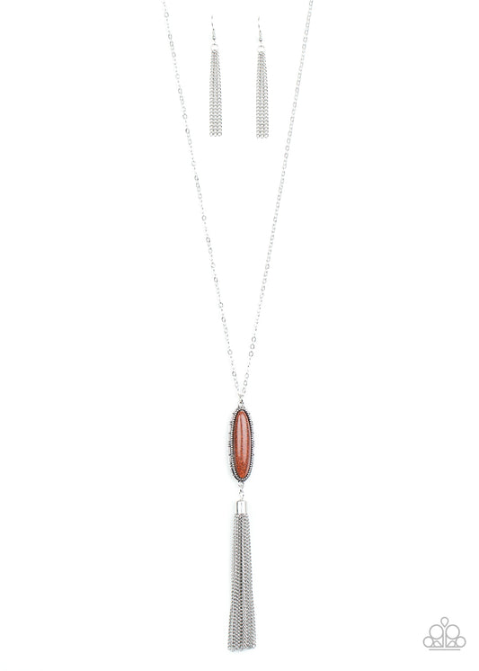 Paparazzi Necklaces - Stay Cool - Orange