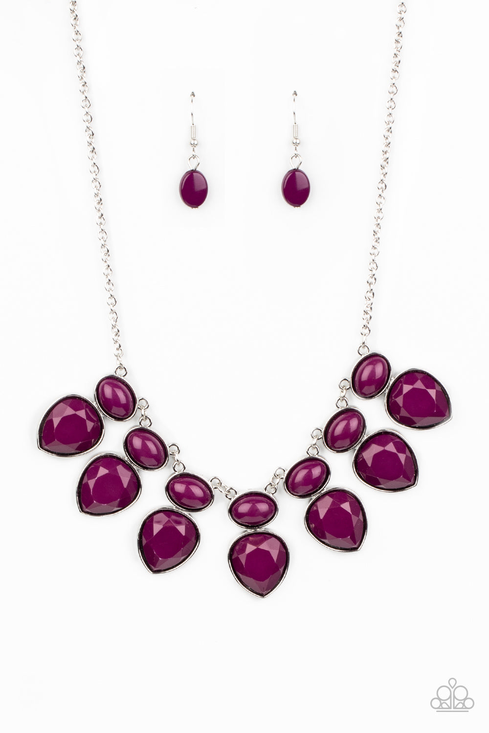 Paparazzi Necklaces - Modern Masquerade - Purple