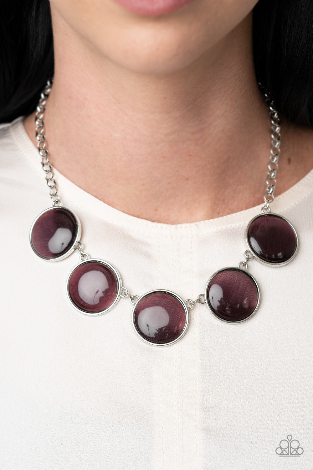 Paparazzi Necklaces - Ethereal Escape - Purple