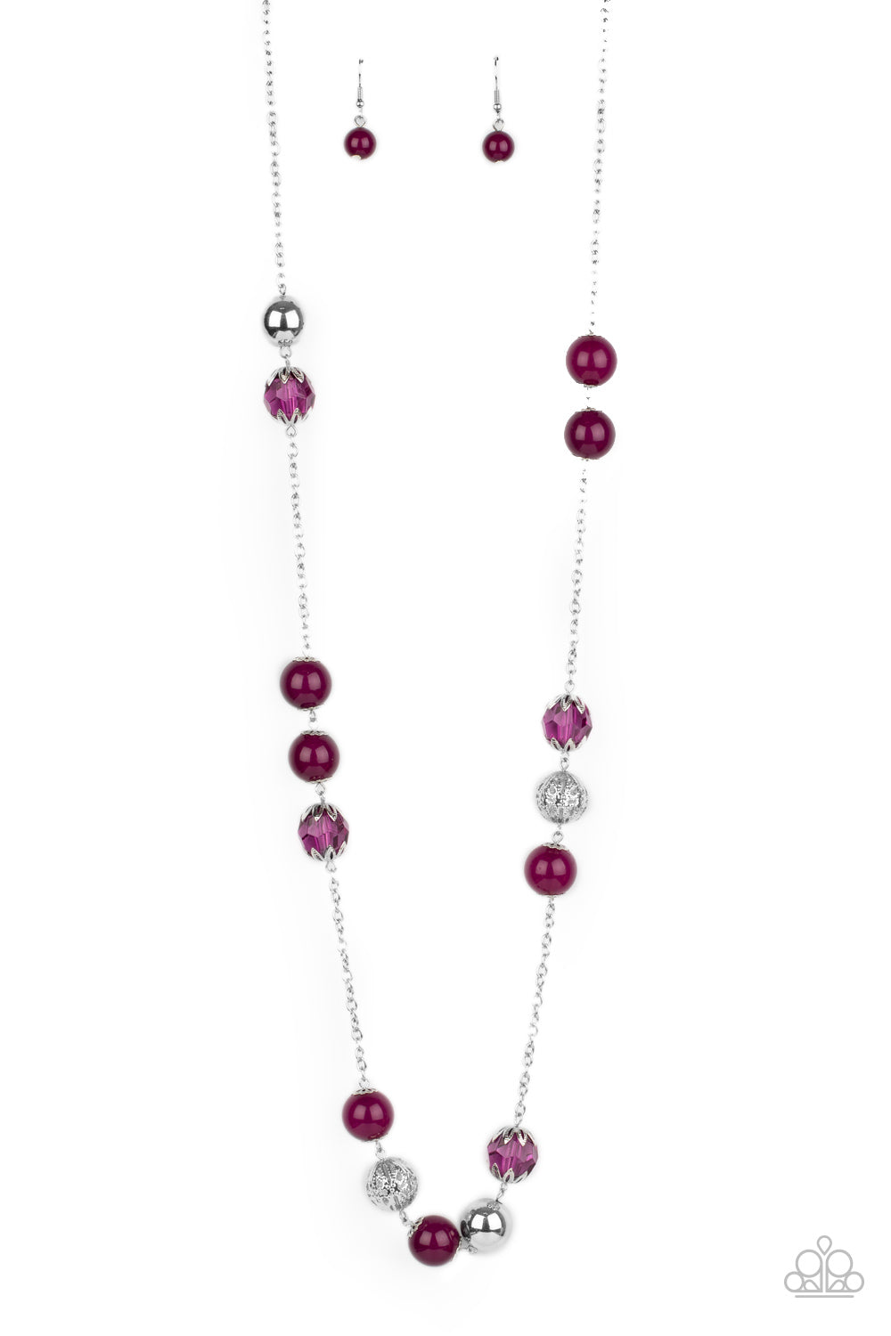 Paparazzi Necklaces - Fruity Fashion - Purple
