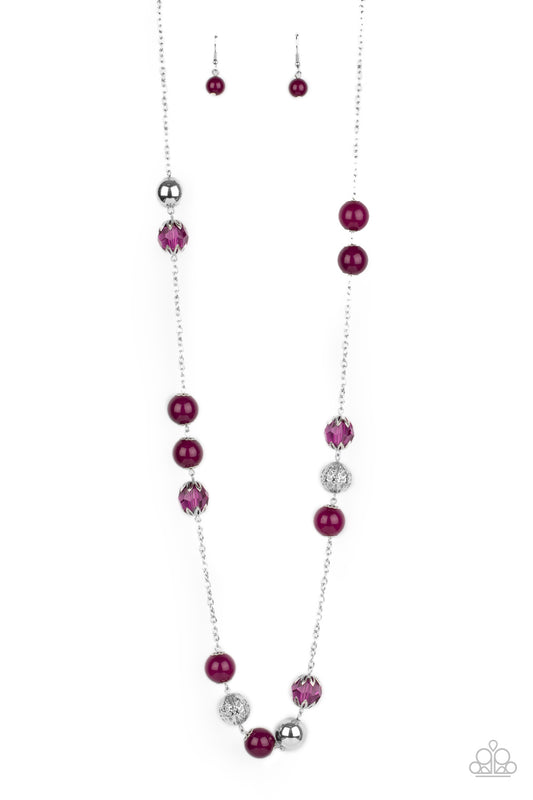 Paparazzi Necklaces - Fruity Fashion - Purple