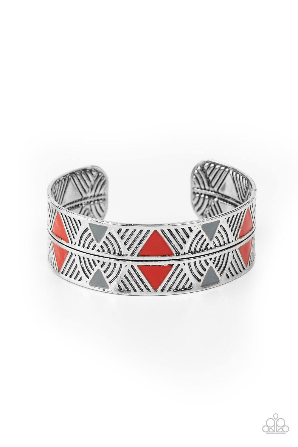 Paparazzi Bracelets - Hidden Glyphs - Red