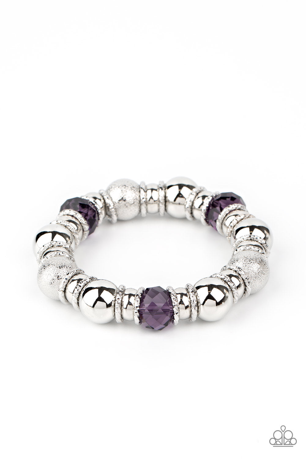 Paparazzi Bracelets - Take Your Best Shot - Purple