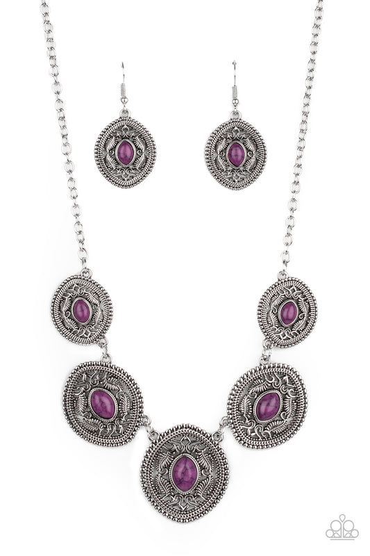 Paparazzi Necklaces - Alter ECO - Purple