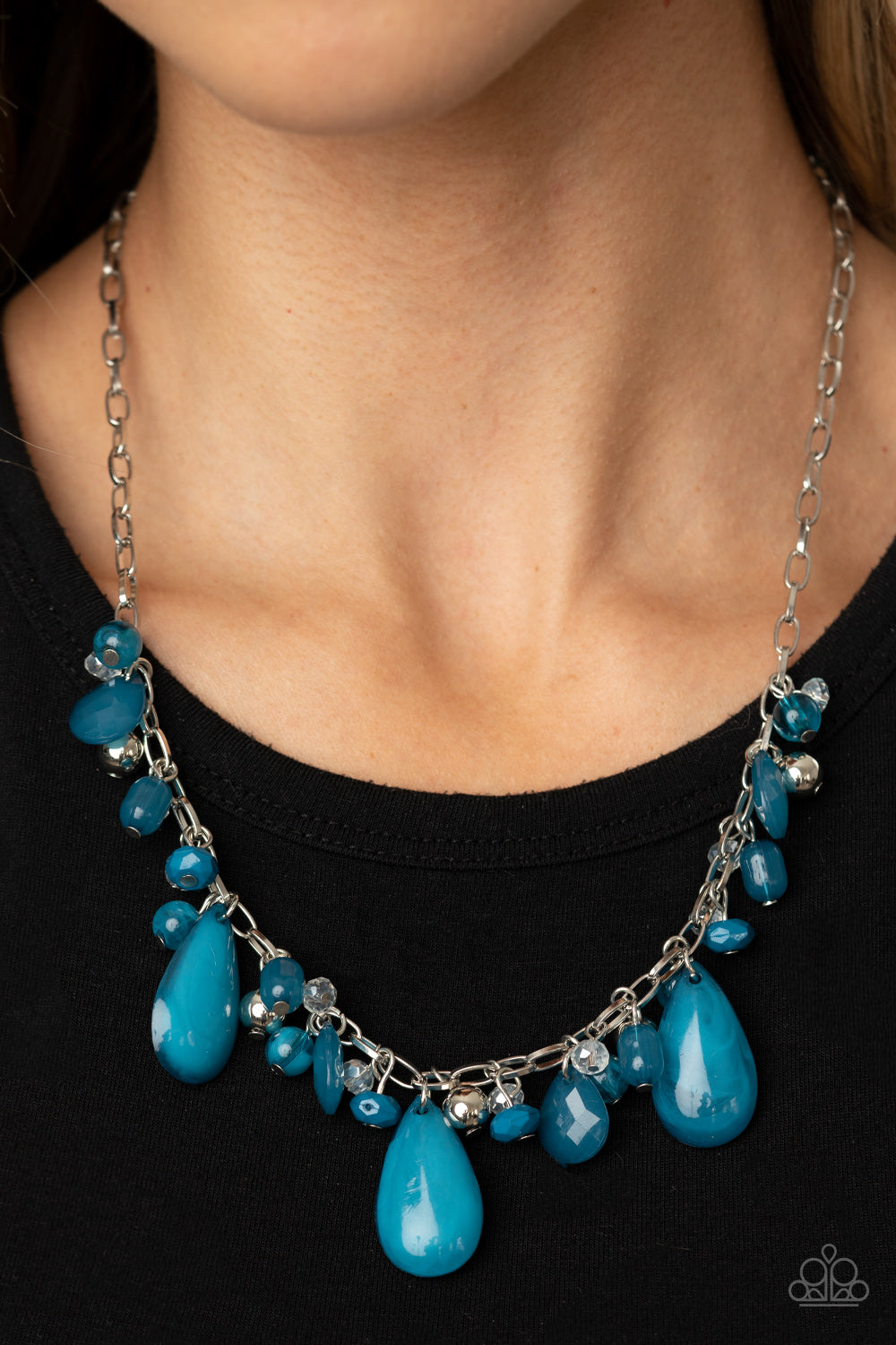 Paparazzi Necklaces - Seaside Solstice - Blue