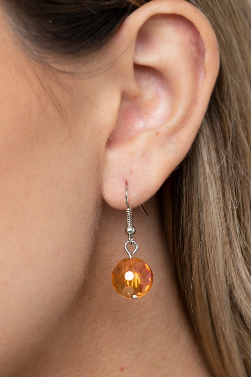 Paparazzi Necklaces - High Fashion Fashionista - Orange