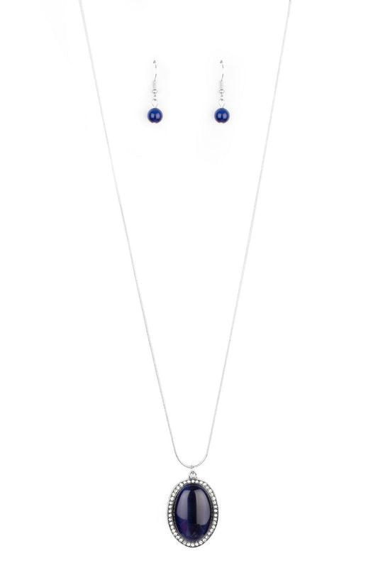 Paparazzi Necklaces - GLISTEN To This - Blue