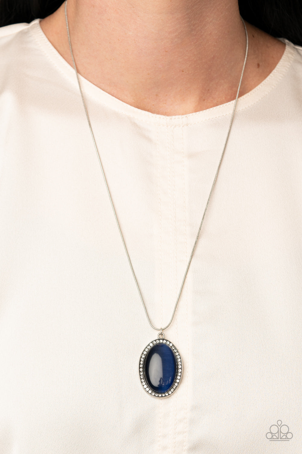 Paparazzi Necklaces - GLISTEN To This - Blue