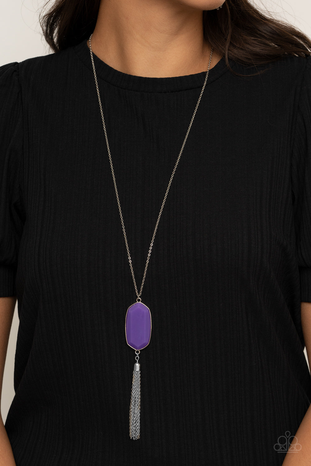 Paparazzi Necklaces - Got A Good Thing Glowing - Purple