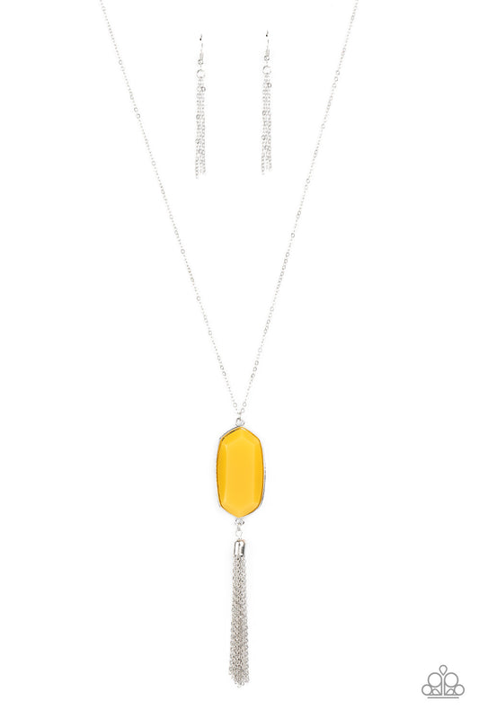 Paparazzi Necklaces - Got A Good Thing Glowing - Yellow