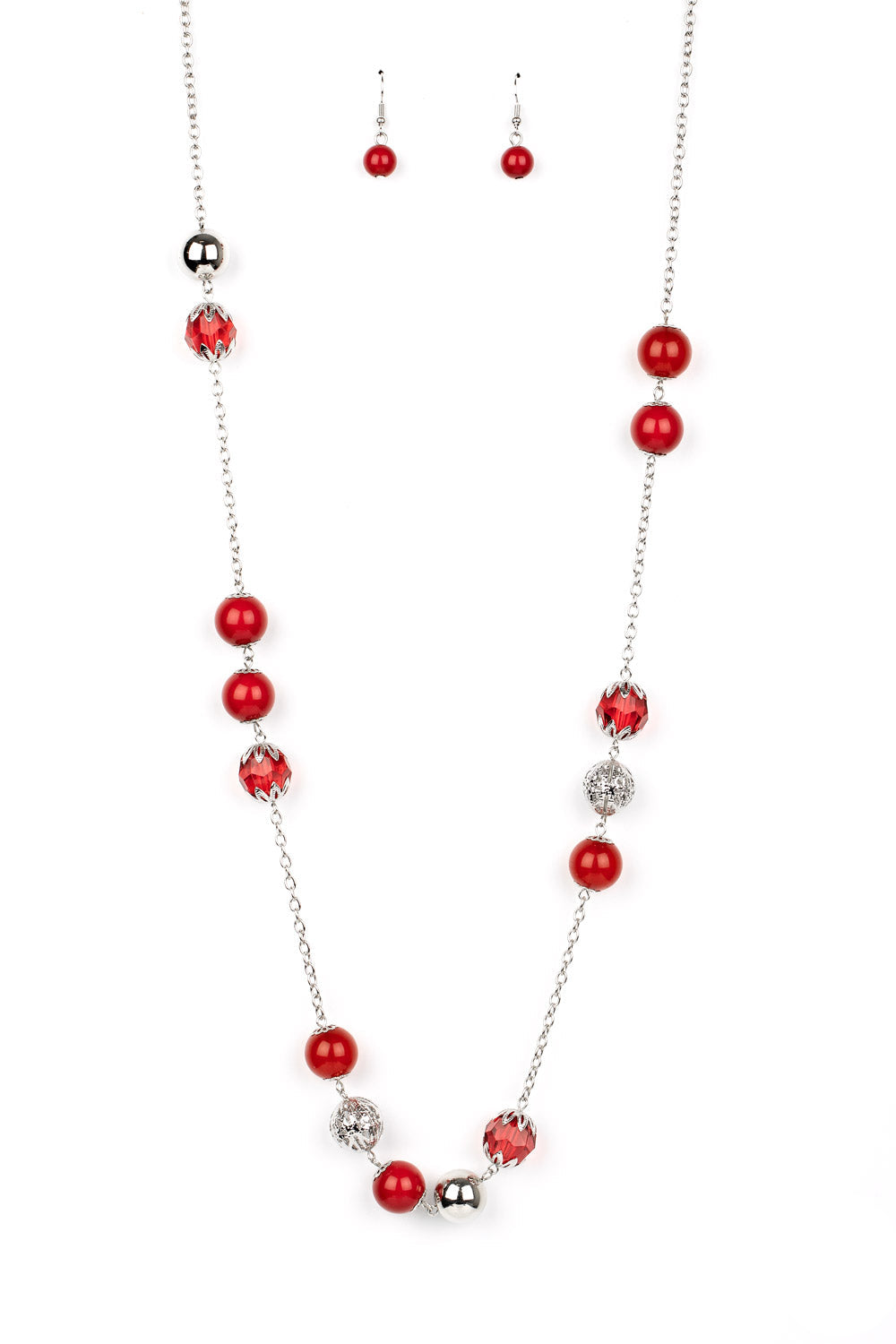 Paparazzi Necklaces - Fruity Fashion - Red