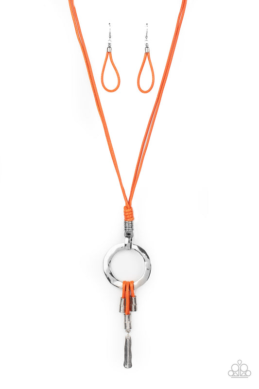 Paparazzi Necklaces - Tranquil Artisan - Orange