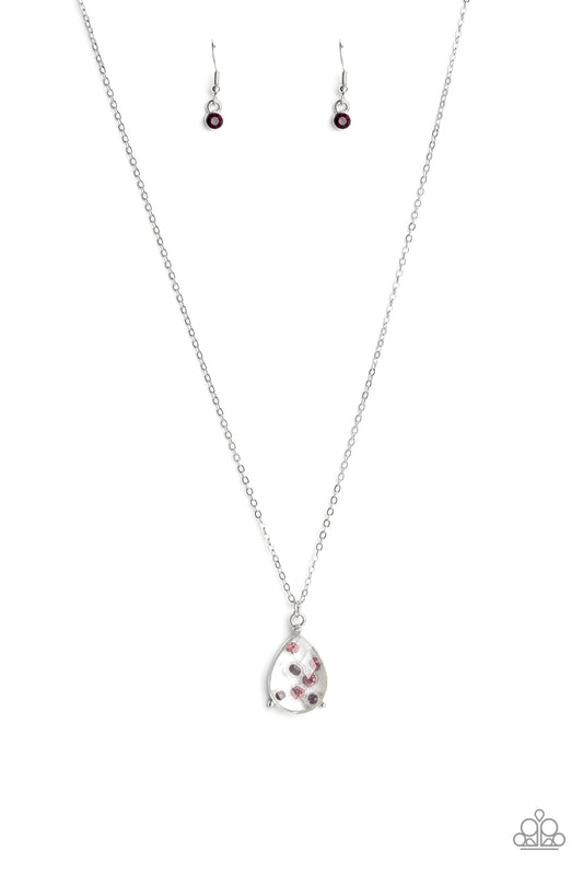 Paparazzi Necklaces - Stormy Shimmer - Purple