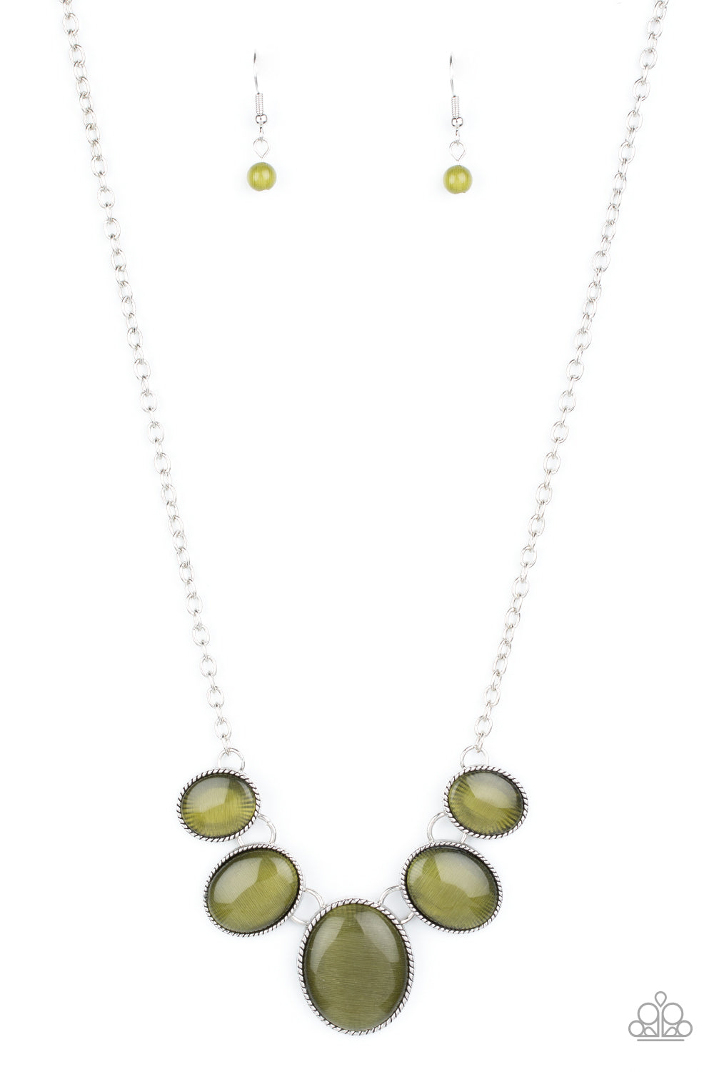 Manhattan Mogul - green - Paparazzi necklace – JewelryBlingThing