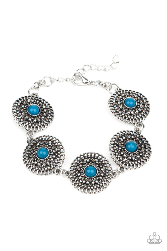 Paparazzi Bracelets - Mojave Mandalas - Blue