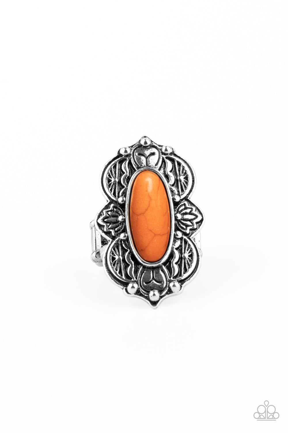 Paparazzi Rings - Lotus Oasis - Orange