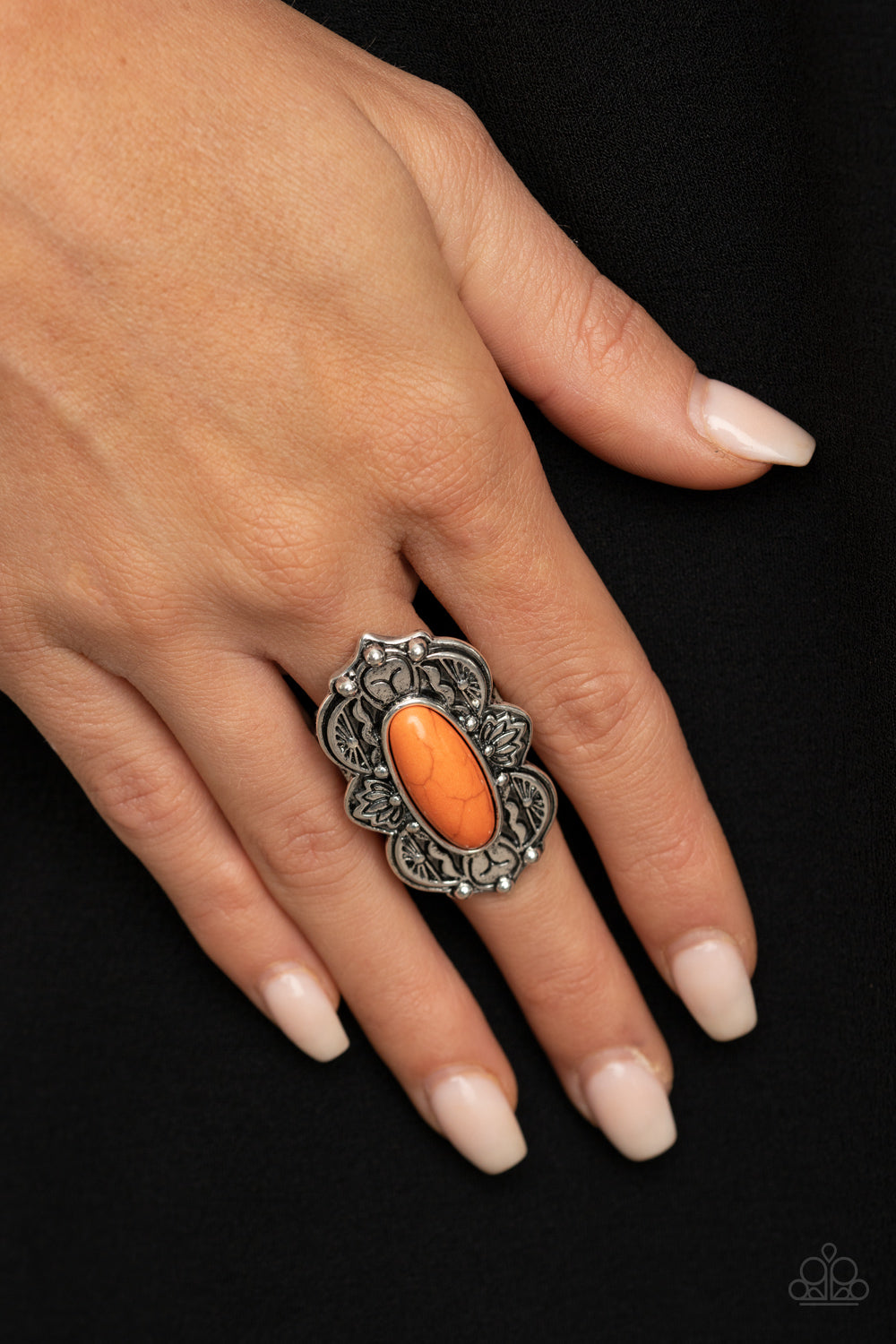 Paparazzi Rings - Lotus Oasis - Orange