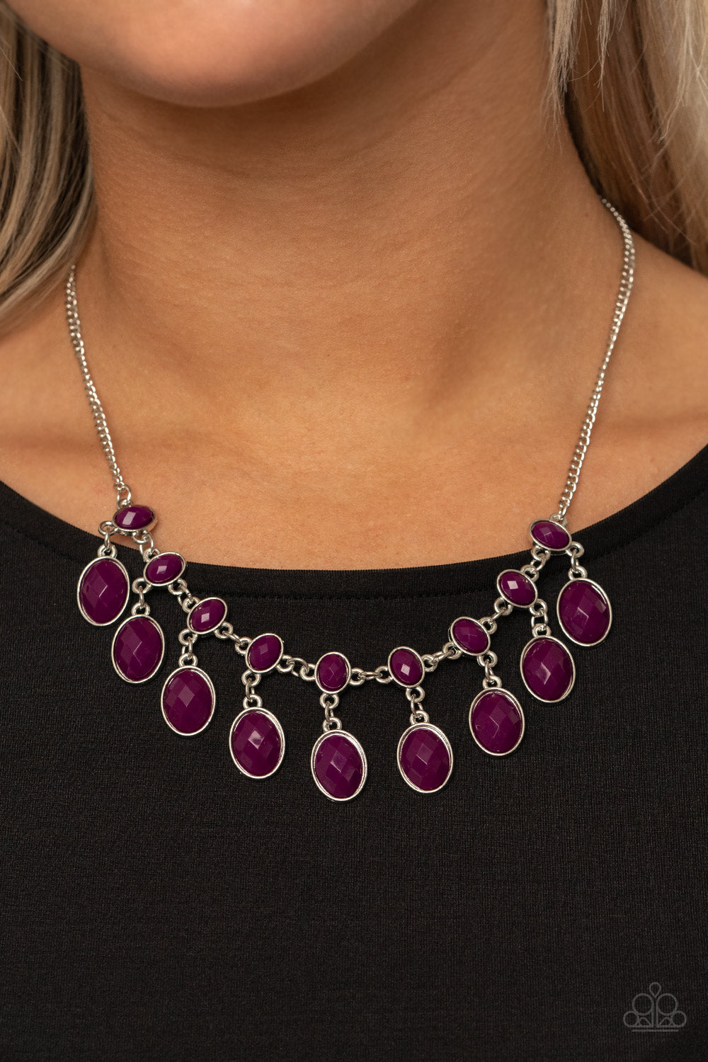 Paparazzi Necklaces - Lady of the POWERHOUSE - Purple