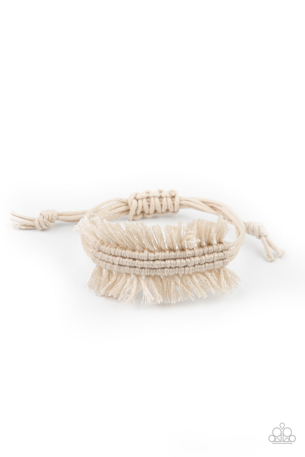 Paparazzi Urban Collection - Make Yourself at Homespun - White