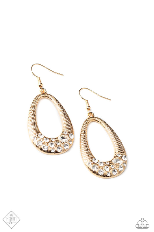 Paparazzi Earrings - Better Luxe Next Time - Gold