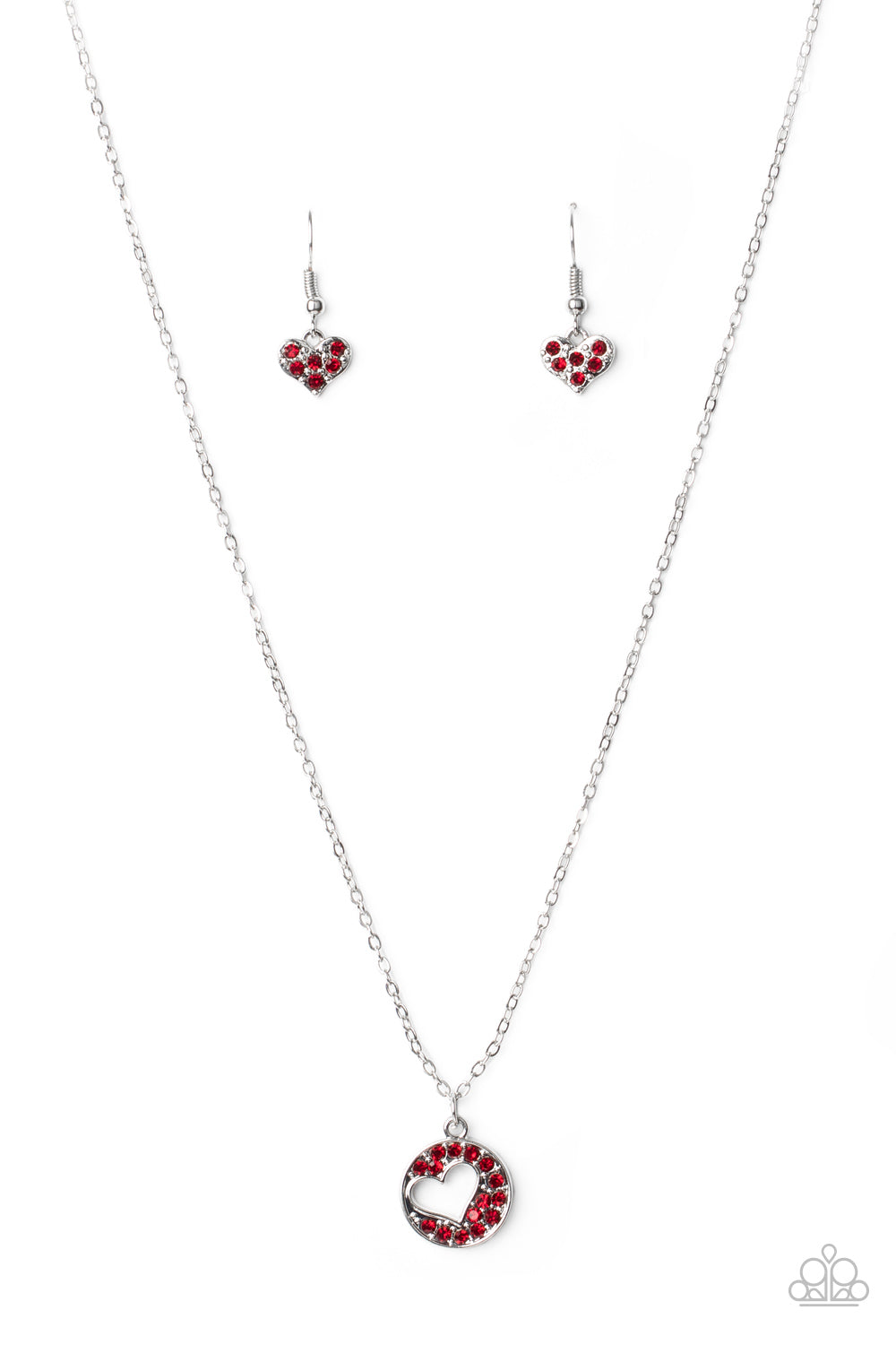 Paparazzi Necklaces - Bare Your Heart - Red
