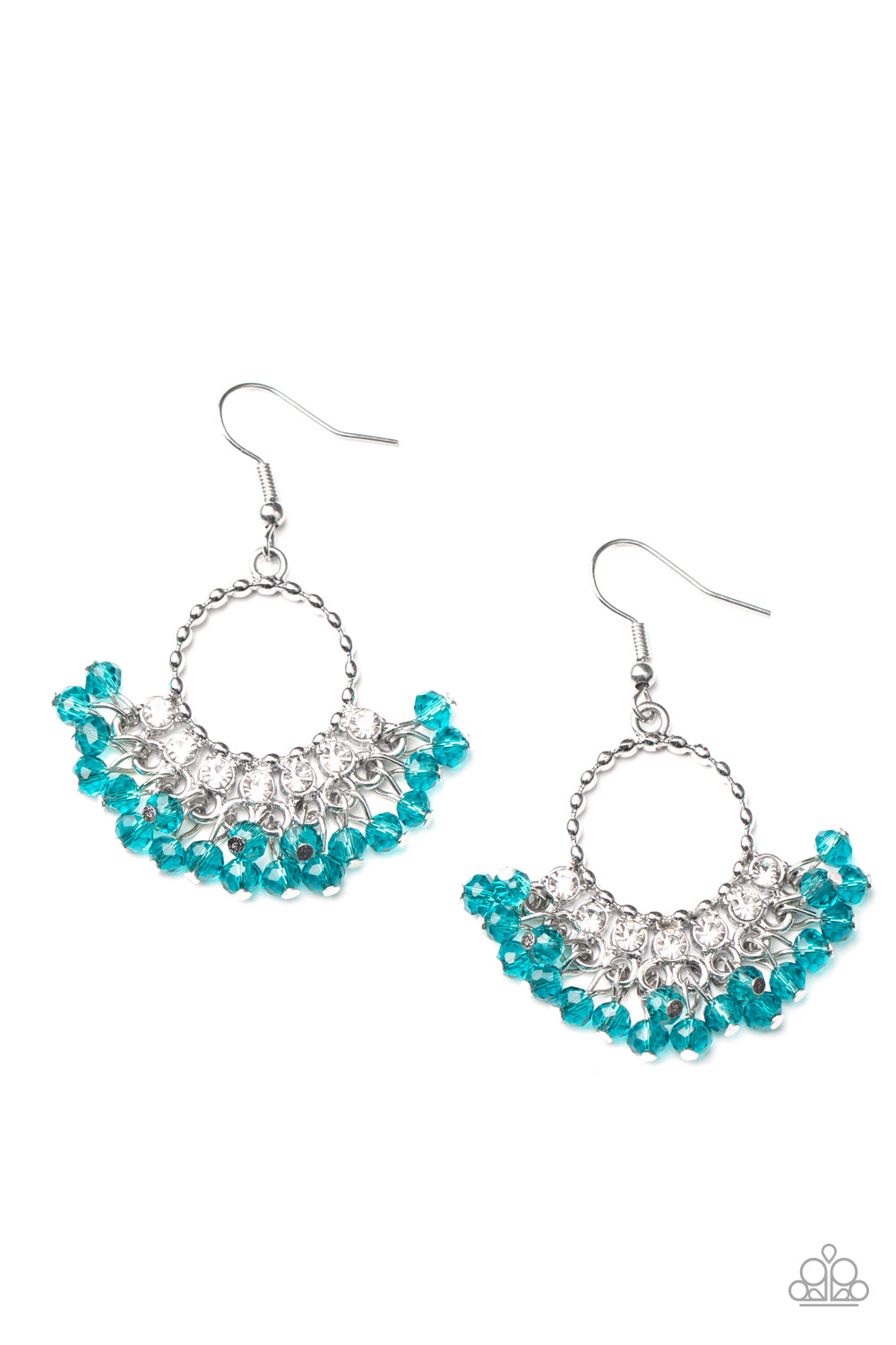 Paparazzi Earrings - Charmingly Cabaret - Blue