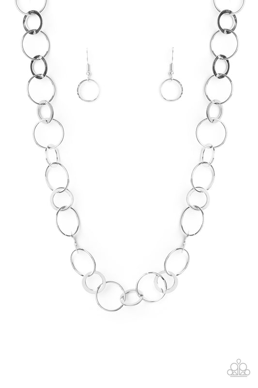 Paparazzi Necklaces - Revolutionary Radiance - Silver